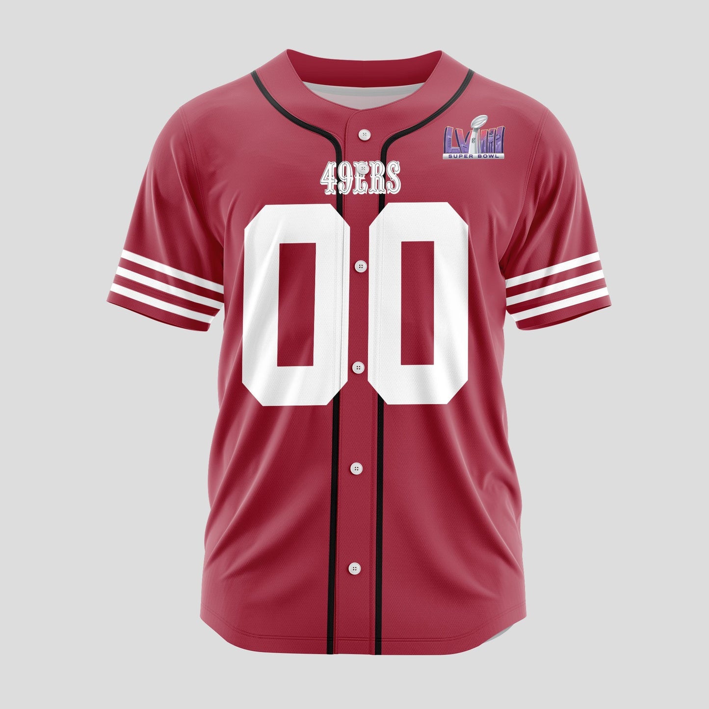 San Francisco 49ers Classic Baseball Jersey Customize Your Name & Number AZEMBJS000076