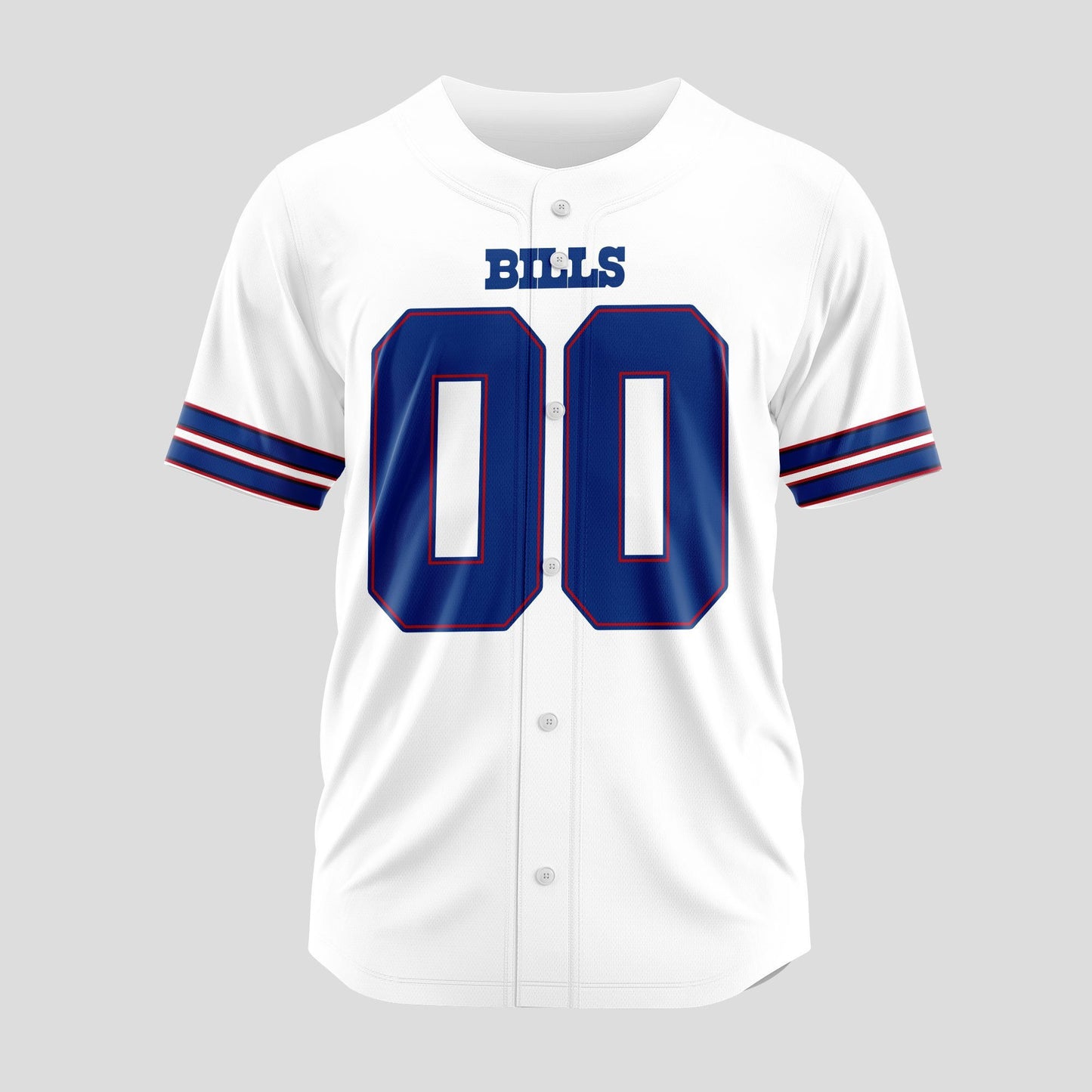Buffalo Bills Classic Baseball Jersey Customize Your Name & Number AZEMBJS000083
