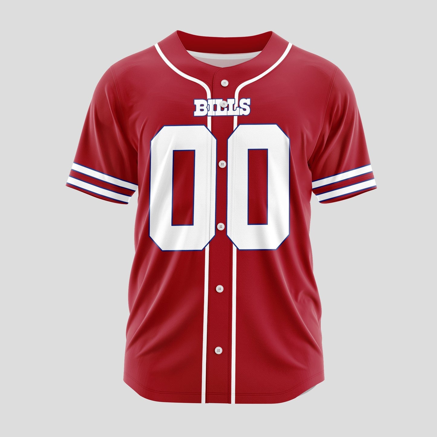 Buffalo Bills Classic Baseball Jersey Customize Your Name & Number AZEMBJS000084
