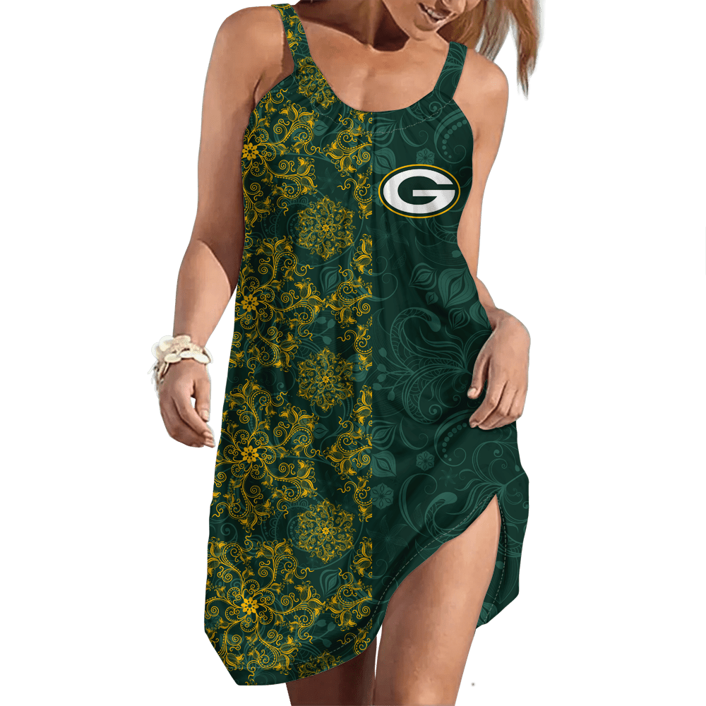 Green Bay Packers Beach Dress BG08