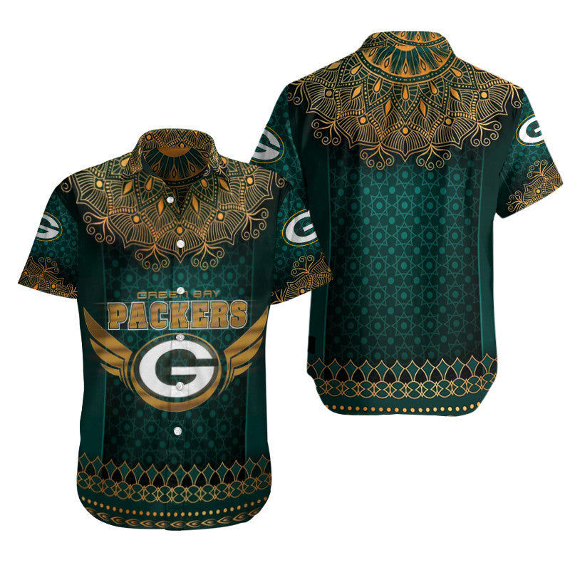 Green Bay Packers Button Shirts BG362
