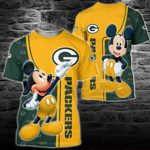 Green Bay Packers Mickey All Over Printed 127
