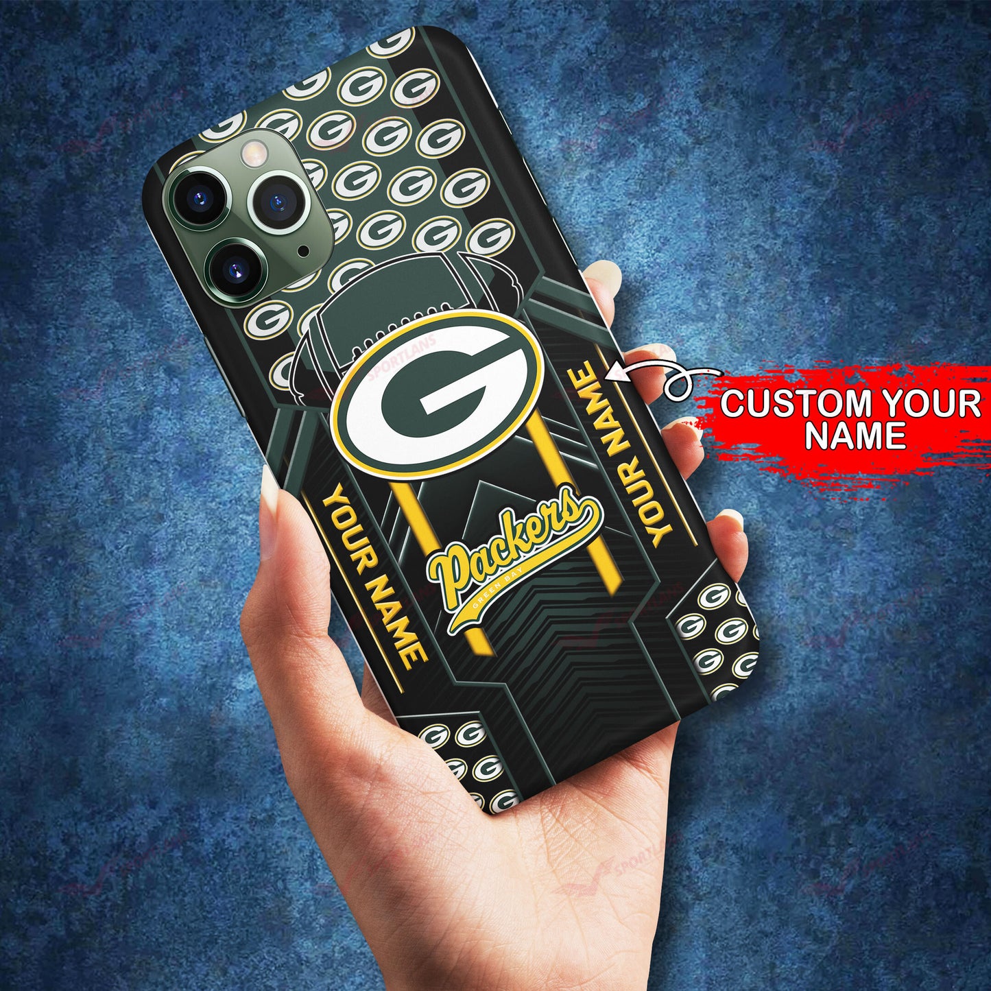Green Bay Packers Personalized Phone Case BG12