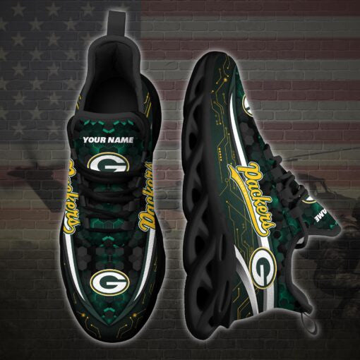 Green Bay Packers Personalized Yezy Running Sneakers 94