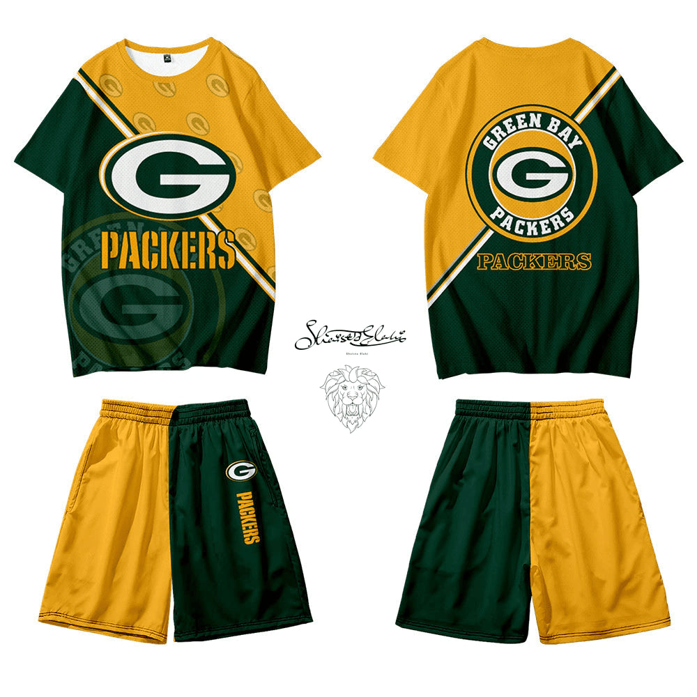 Green Bay Packers T-shirt and Shorts BG146