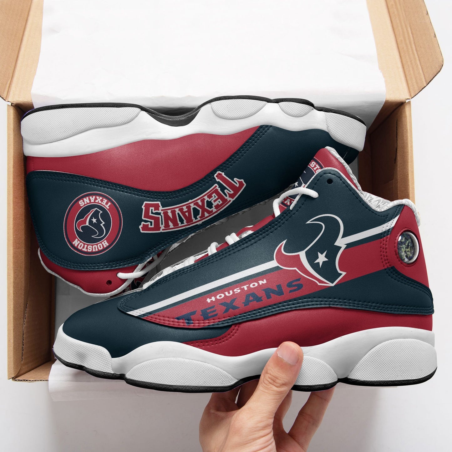 Houston Texans Air JD13 Sneakers 435