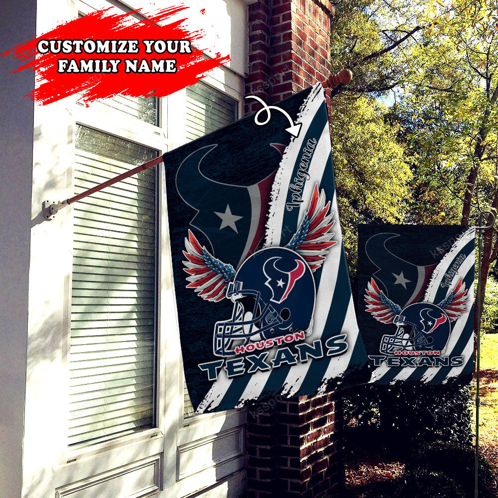 Houston Texans Personalized Flag 454