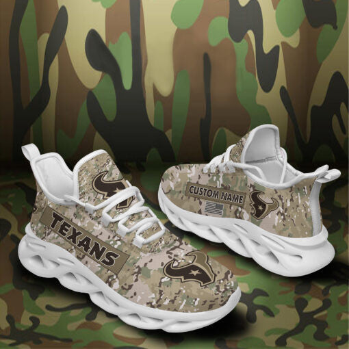 Houston Texans Personalized Yezy Running Sneakers 929