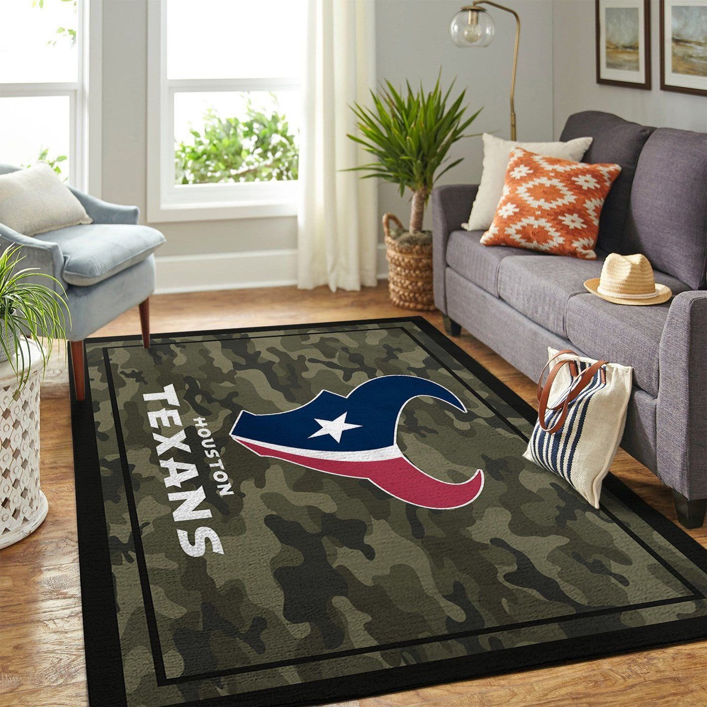 Houston Texans Rectangle Rug 79