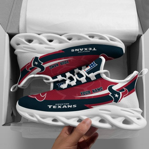 Houston Texans Personalized Yezy Running Sneakers SPDMS796