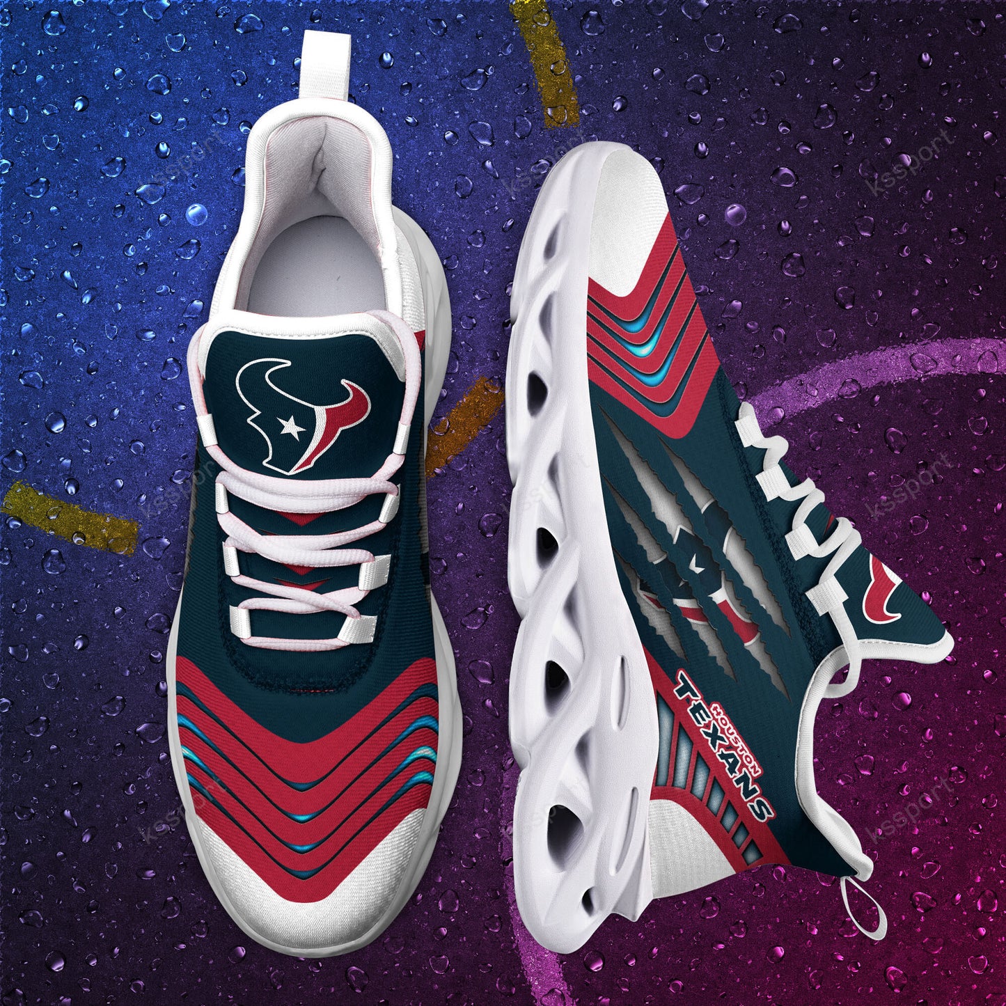 Houston Texans Yezy Running Sneakers BB425