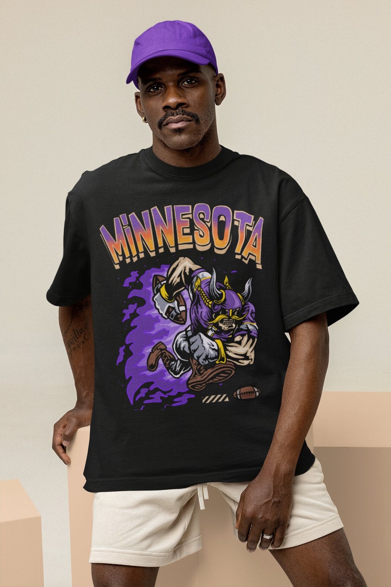 Minnesota Vikings Unisex T-Shirt Gift For Sport Fans AZTS629