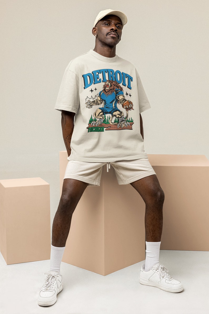 Detroit Lions Unisex T-Shirt Gift For Sport Fans AZTS623