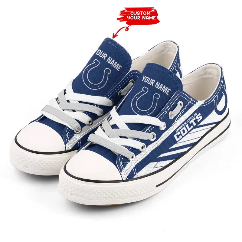 Indianapolis Colts Personalized New Low Top BG13