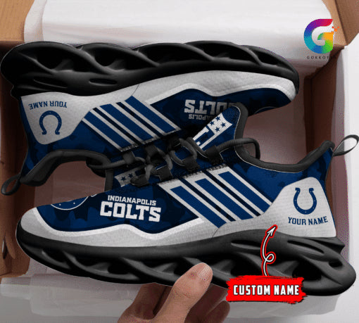 Indianapolis Colts Personalized Yezy Running Sneakers BG319