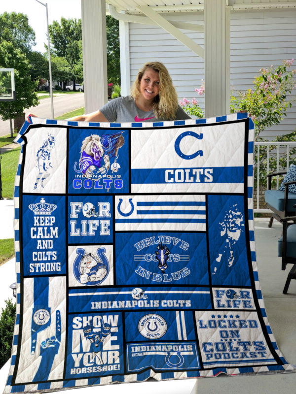 Indianapolis Colts Premium Quilt BG49
