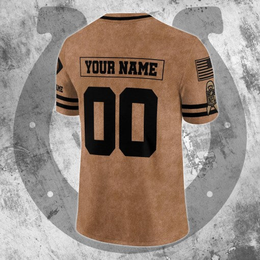 Indianapolis Colts Personalized V-neck Football Jersey Sport Gifts For Fan AZCVFJ078