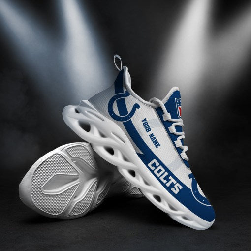 Indianapolis Colts Personalized Yezy Running Sneakers SPDMS797