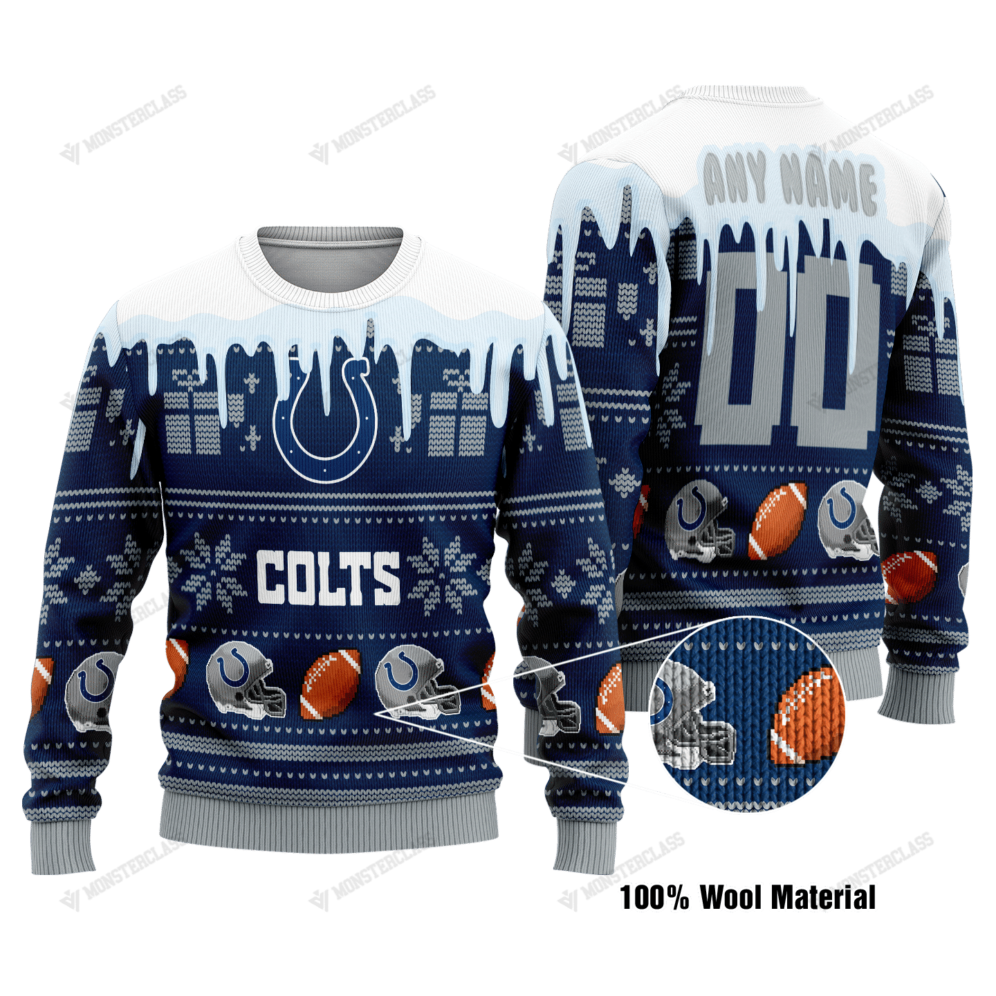 Indianapolis Colts Woolen Sweater 181