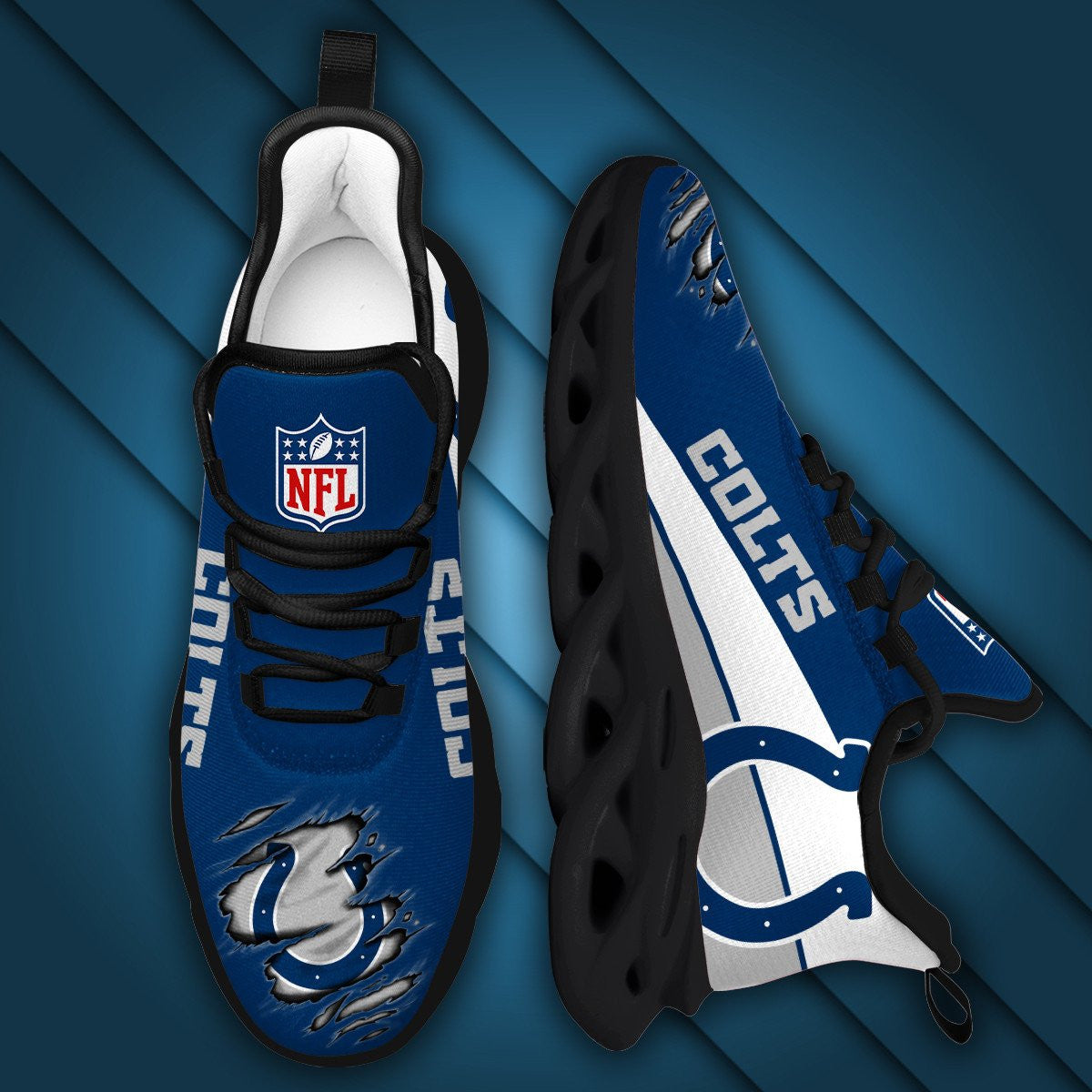 Indianapolis Colts Yezy Running Sneakers 977