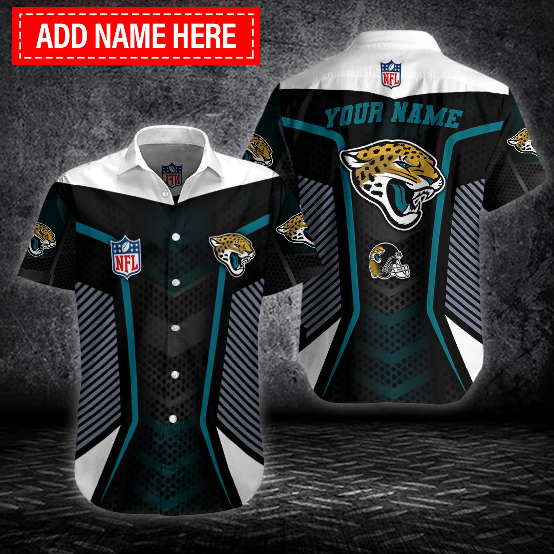 Jacksonville Jaguars Personalized Button Shirts BG258