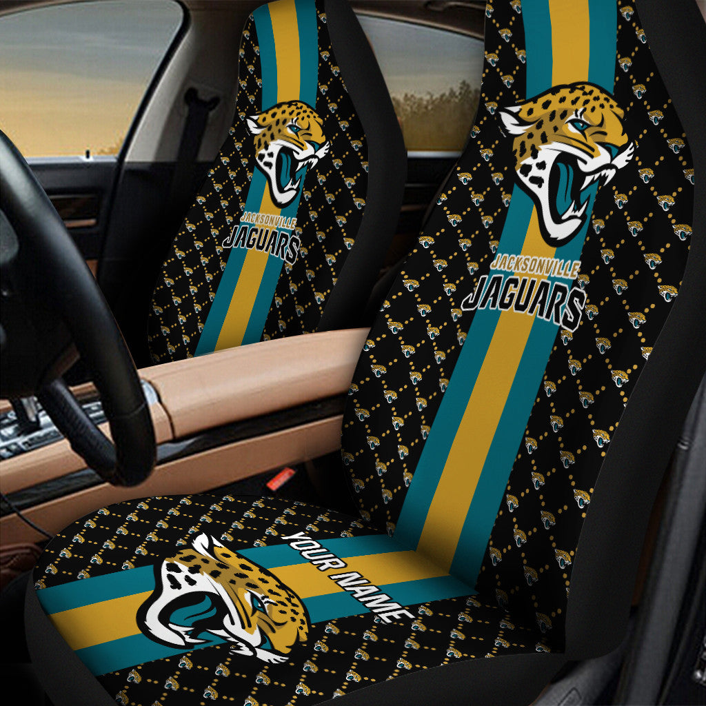 Jacksonville Jaguars Personalized Car Seat Covers BG284