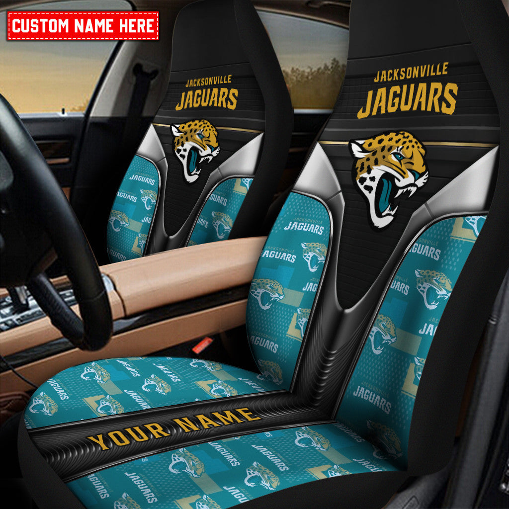 Jacksonville Jaguars Personalized Car Seat Covers BG351