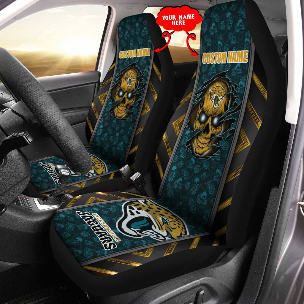 Jacksonville Jaguars Personalized Car Seat Covers BG452