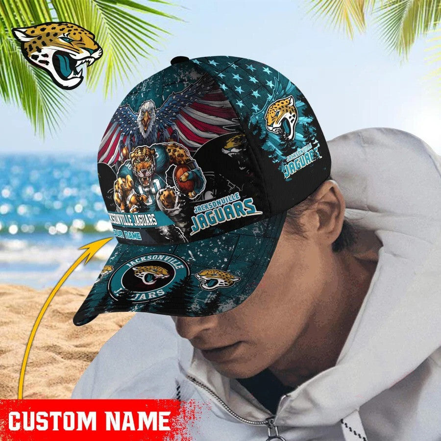 Jacksonville Jaguars Personalized Classic Cap BB536