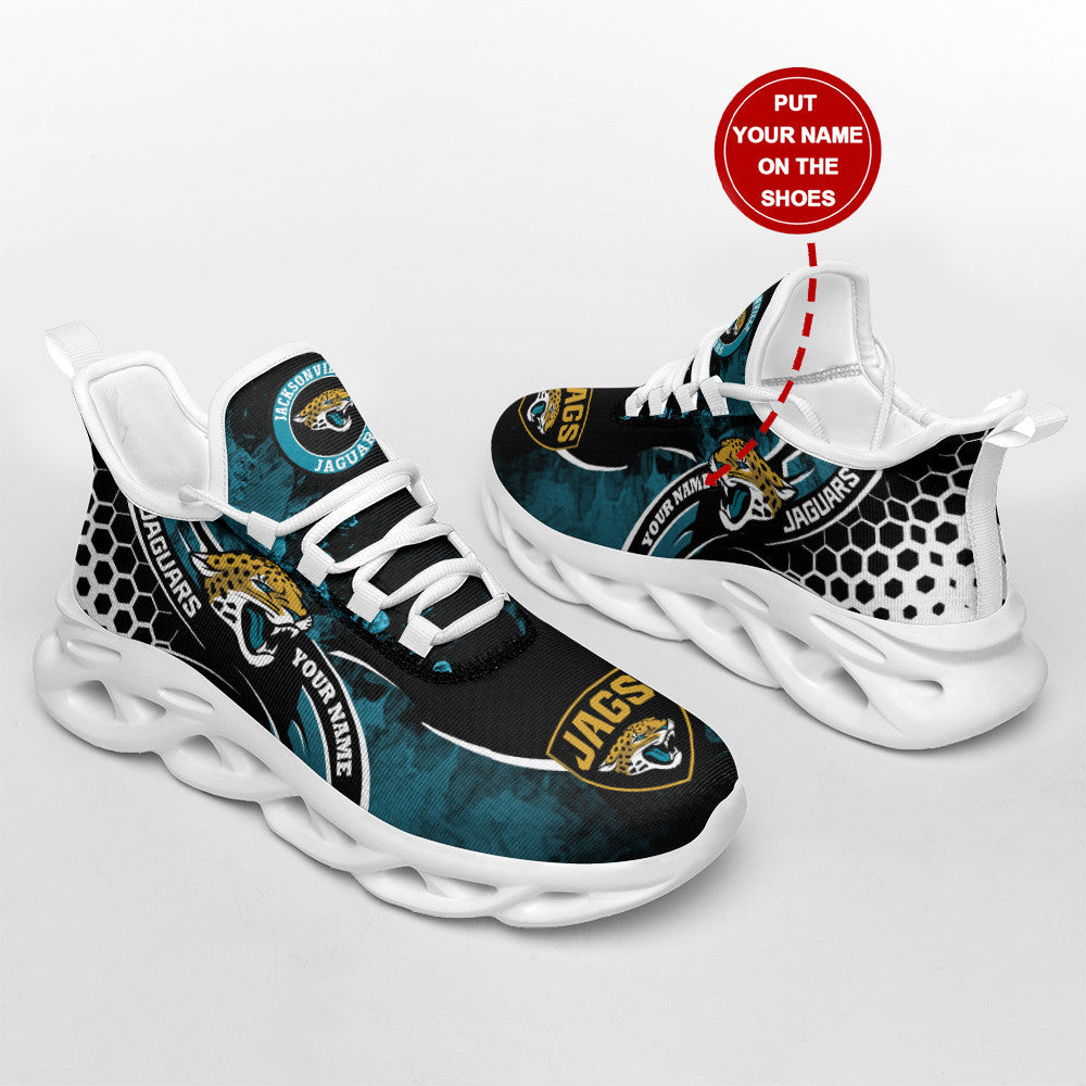 Jacksonville Jaguars Personalized Yezy Running Sneakers BB148