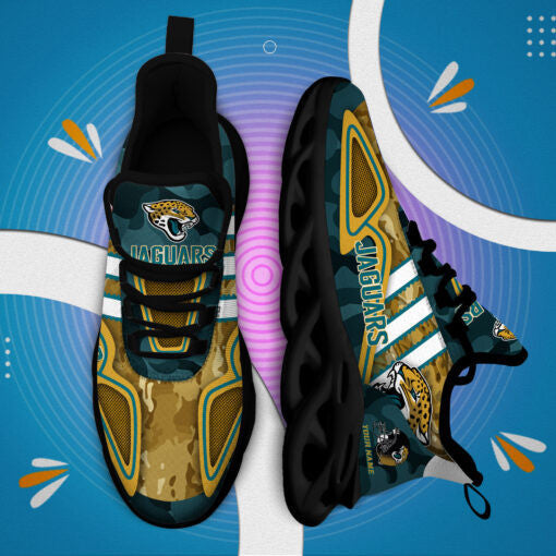 Jacksonville Jaguars Personalized Yezy Running Sneakers BB246