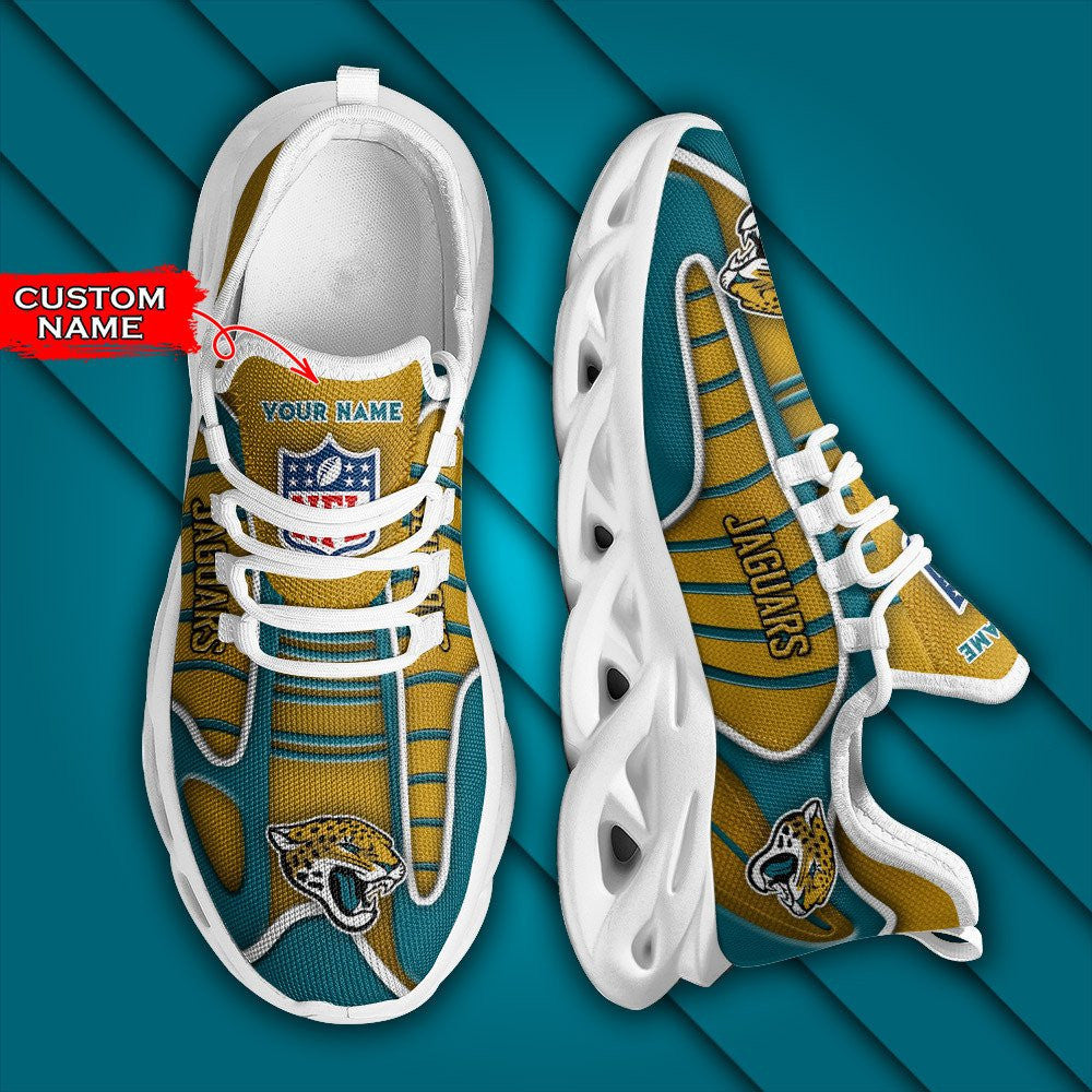 Jacksonville Jaguars Personalized Yezy Running Sneakers BG139