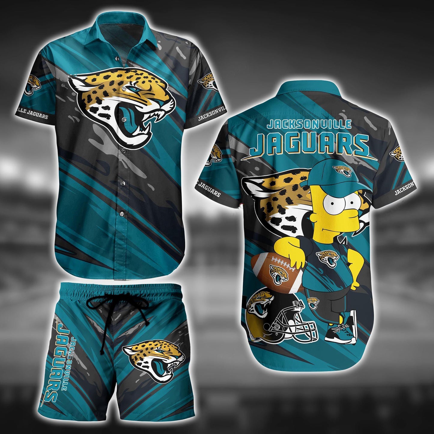 Jacksonville Jaguars Shirt and Shorts BG203