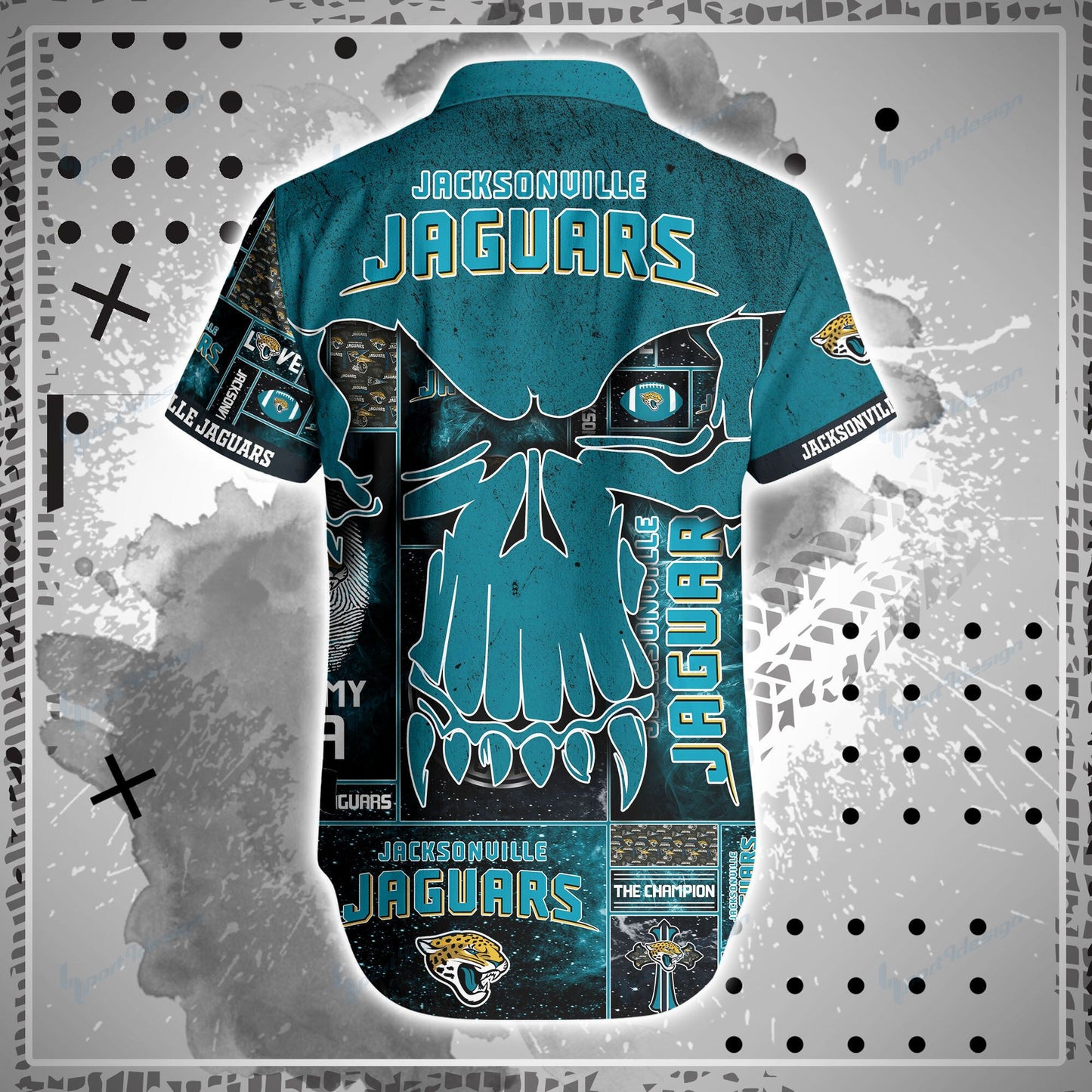 Jacksonville Jaguars Shirt and Shorts BG81