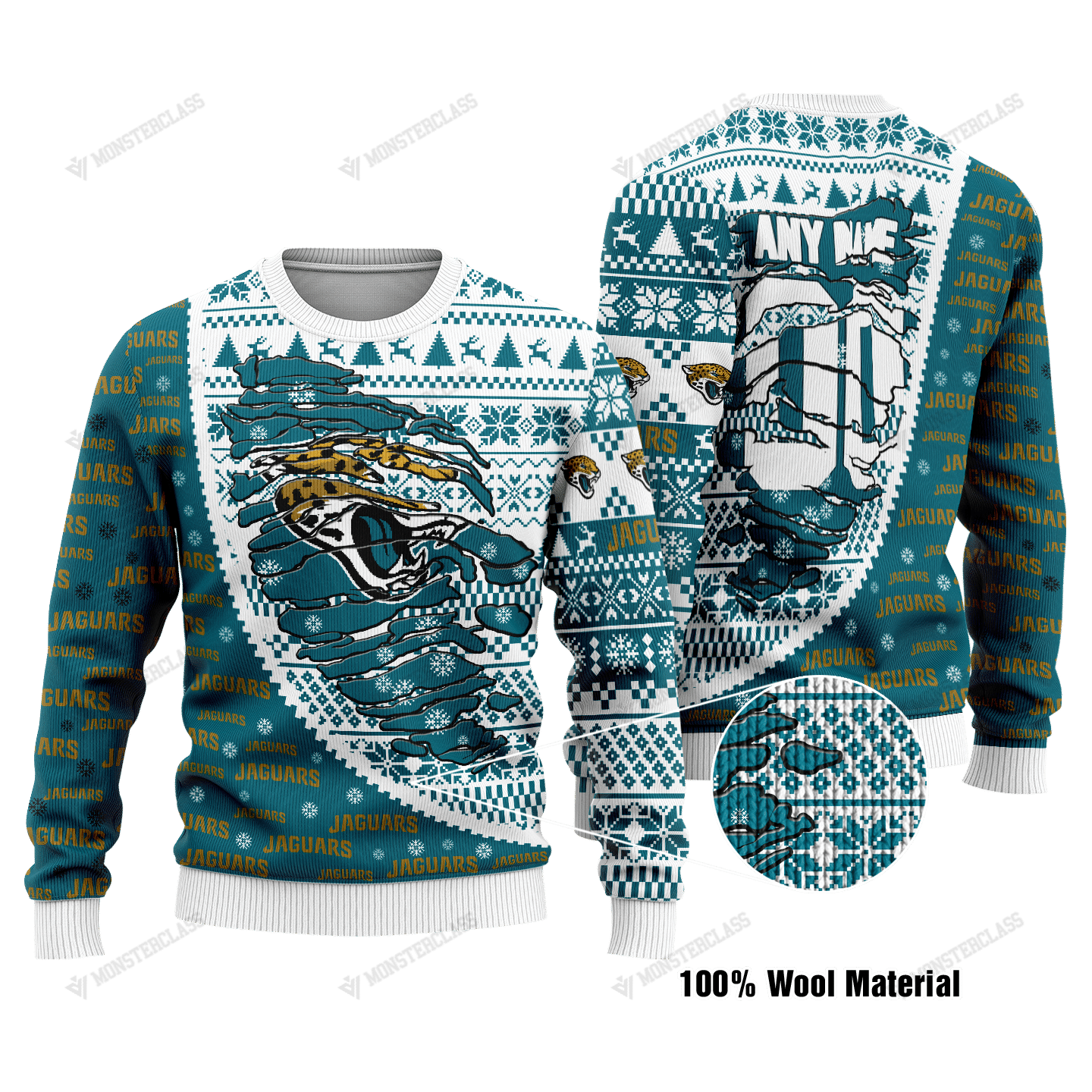 Jacksonville Jaguars Woolen Sweater 146