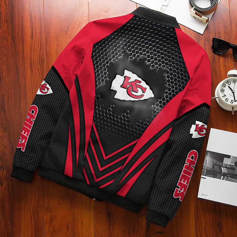Kansas City Chiefs Bomber Jacket 814
