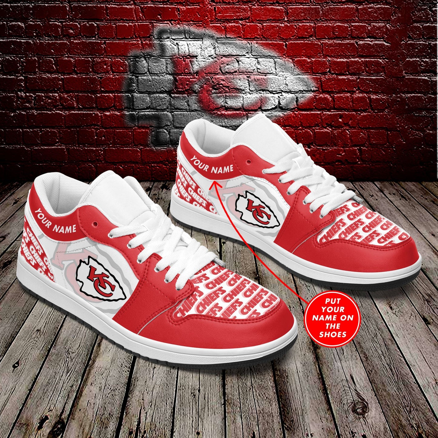 Kansas City Chiefs LJ Sneakers 003