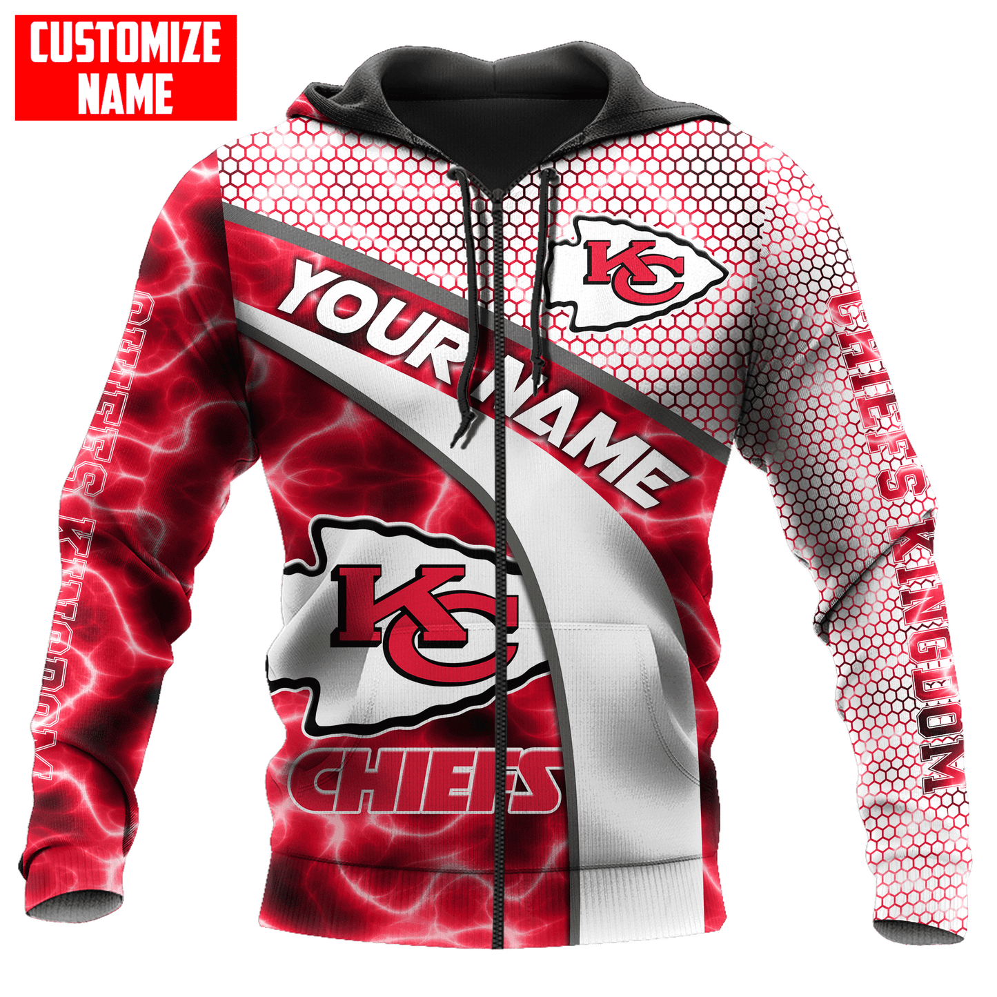 Kansas City Chiefs Personalized All Over Printed 722