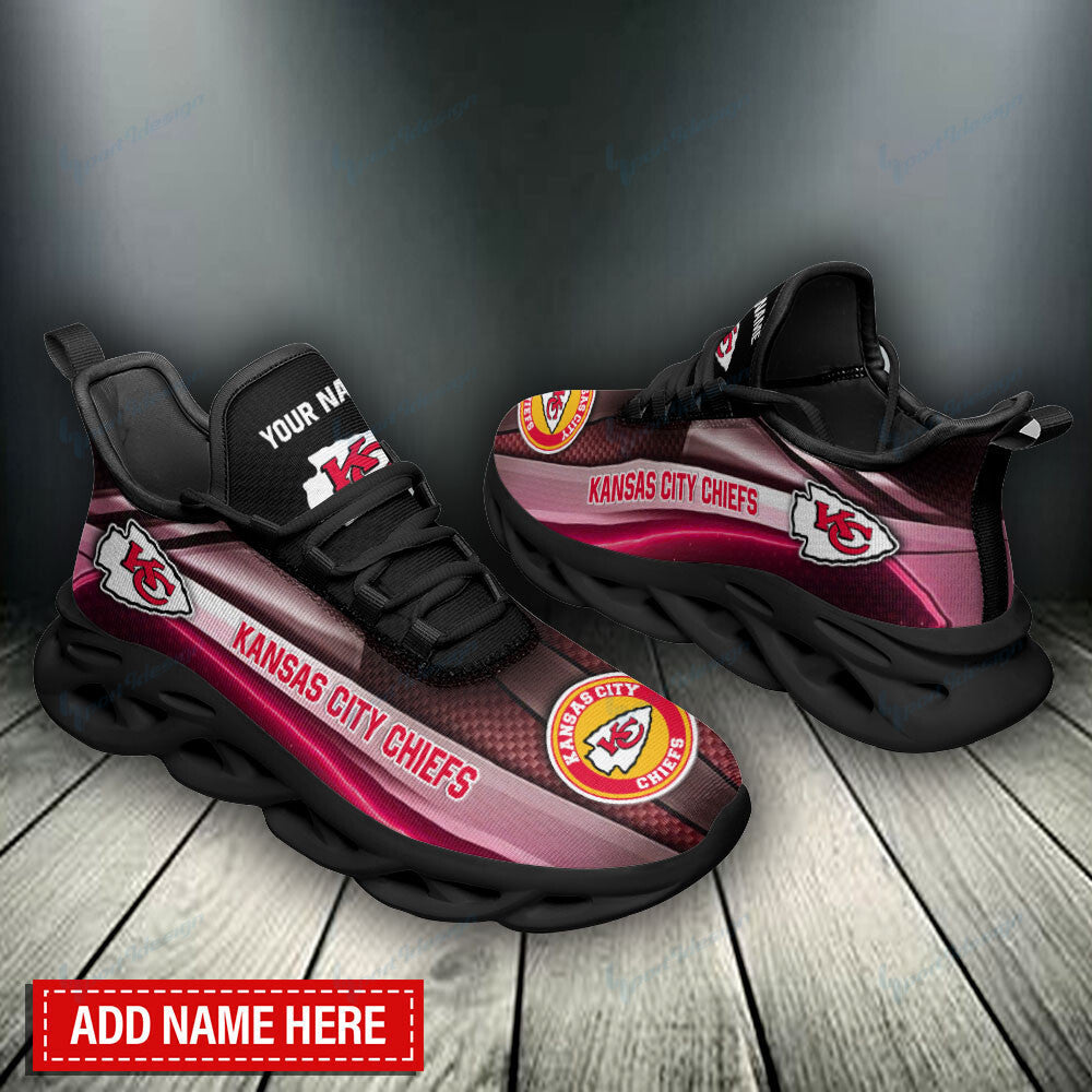 Kansas City Chiefs Personalized Yezy Running Sneakers BB882