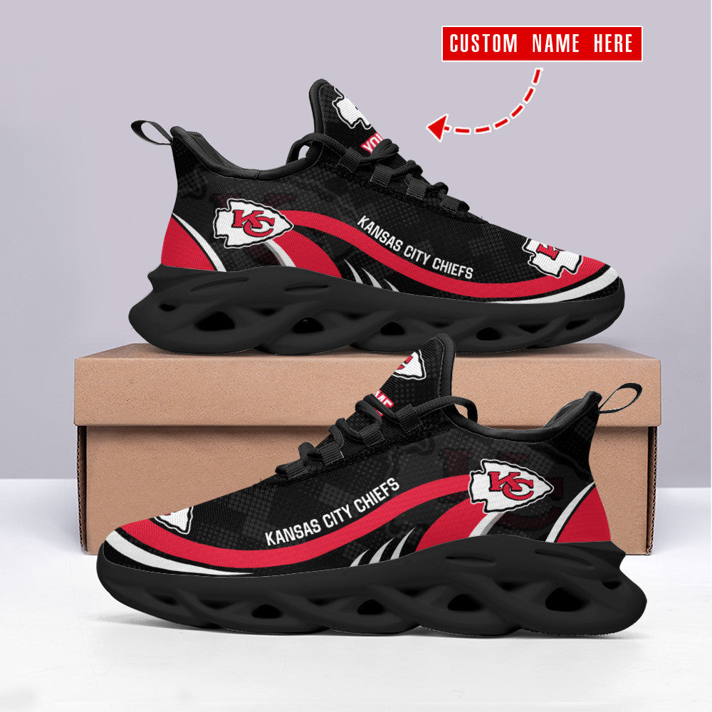 Kansas City Chiefs Personalized Yezy Running Sneakers SPD455