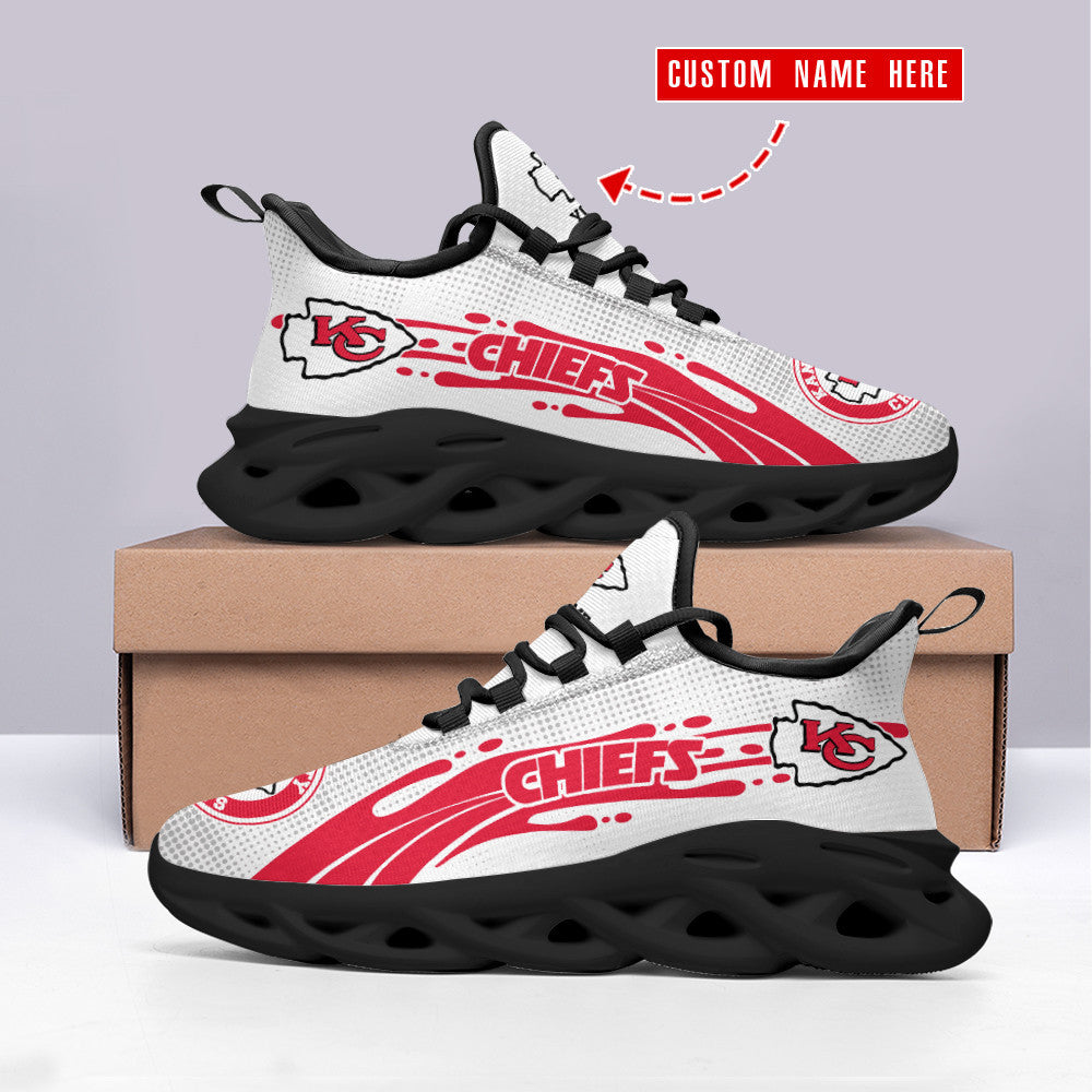 Kansas City Chiefs Personalized Yezy Running Sneakers SPD561