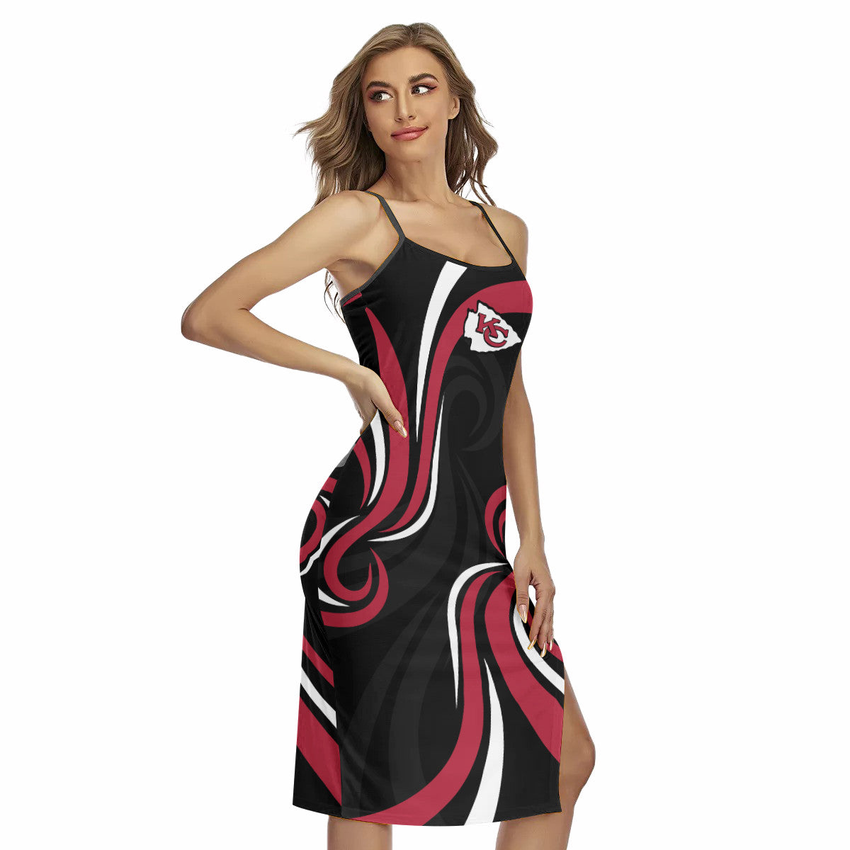 Kansas City Chiefs Women’s Back Cross Cami Dress 37