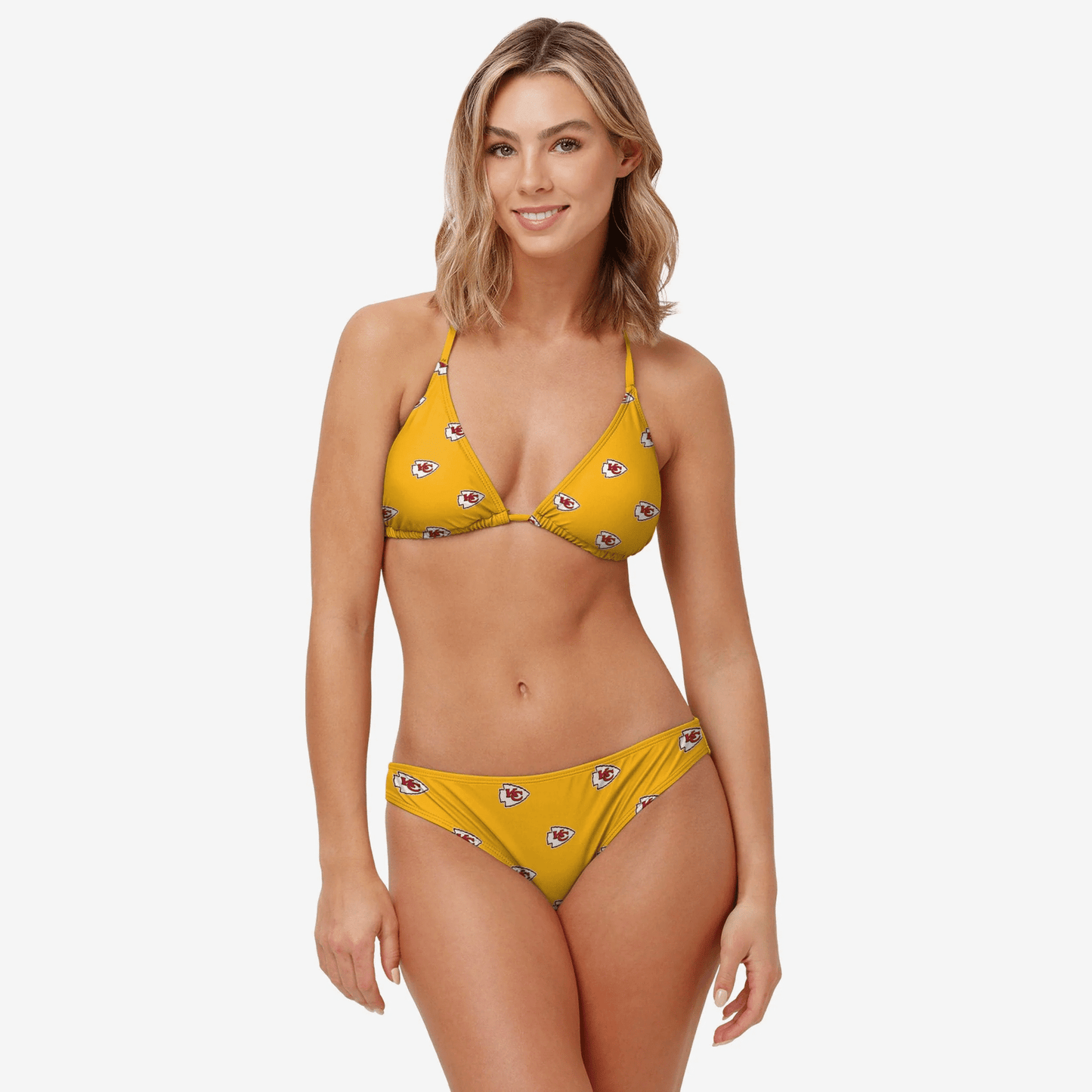 Kansas City Chiefs Womens Mini Print Bikini