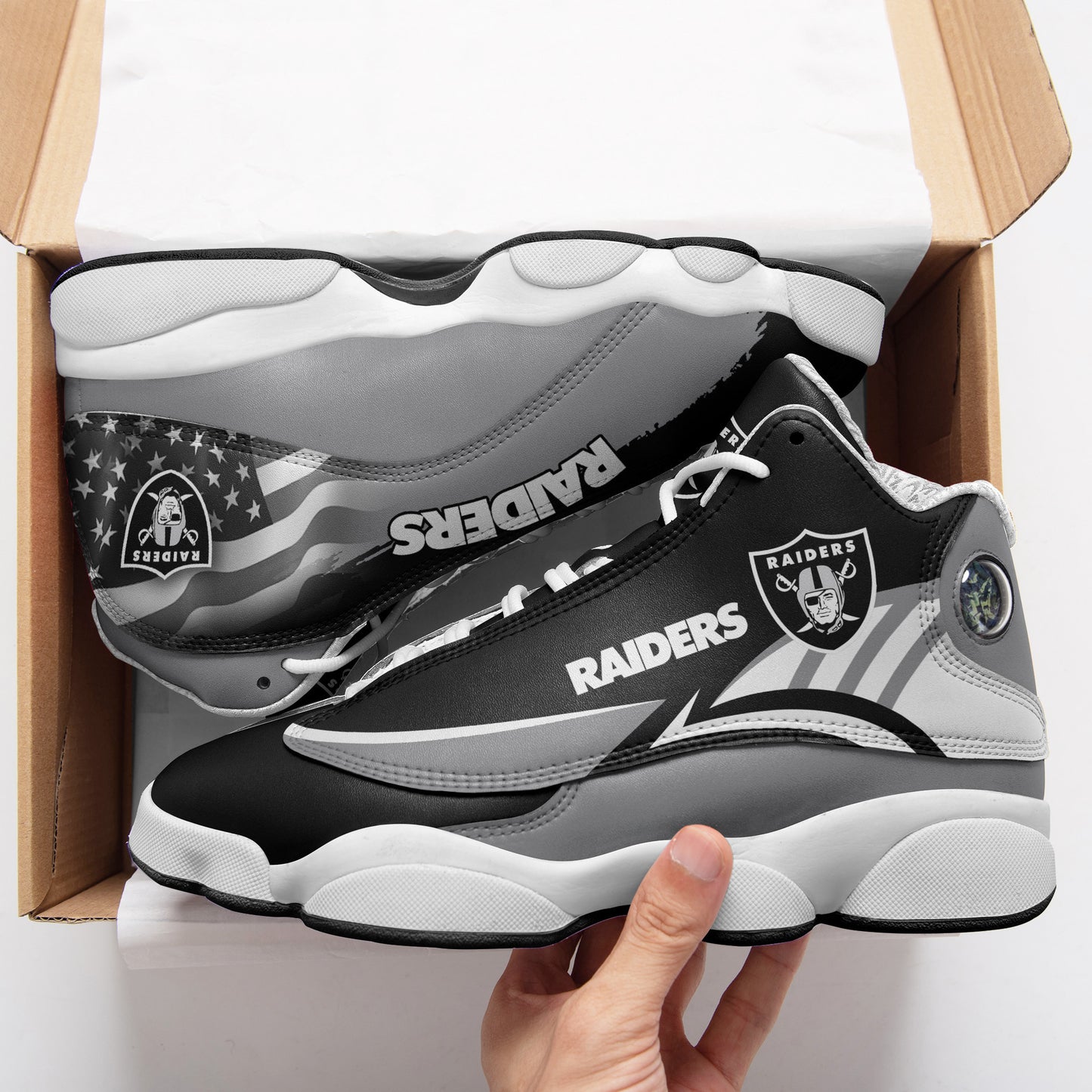 Las Vegas Raiders AJD13 Sneakers 1111