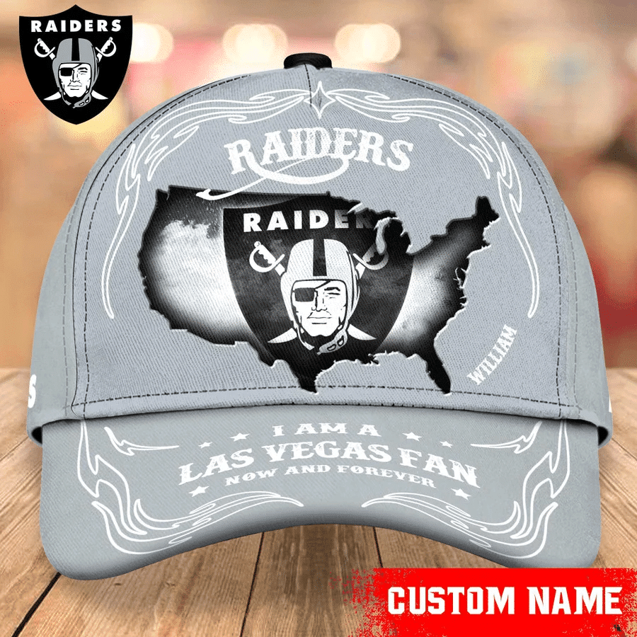Las Vegas Raiders Baseball Caps Custom Name