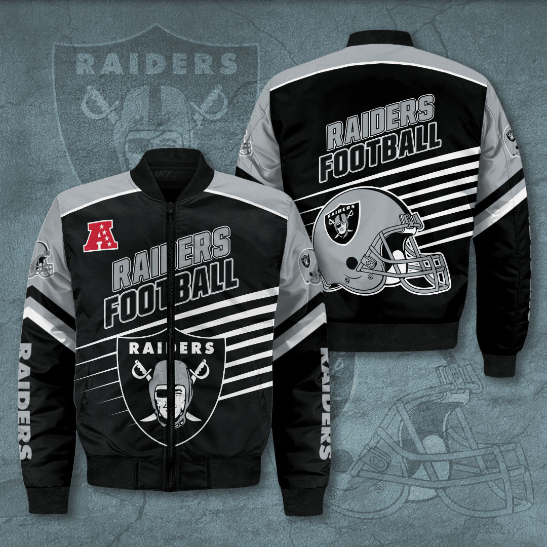 Las Vegas Raiders Bomber Jacket 160