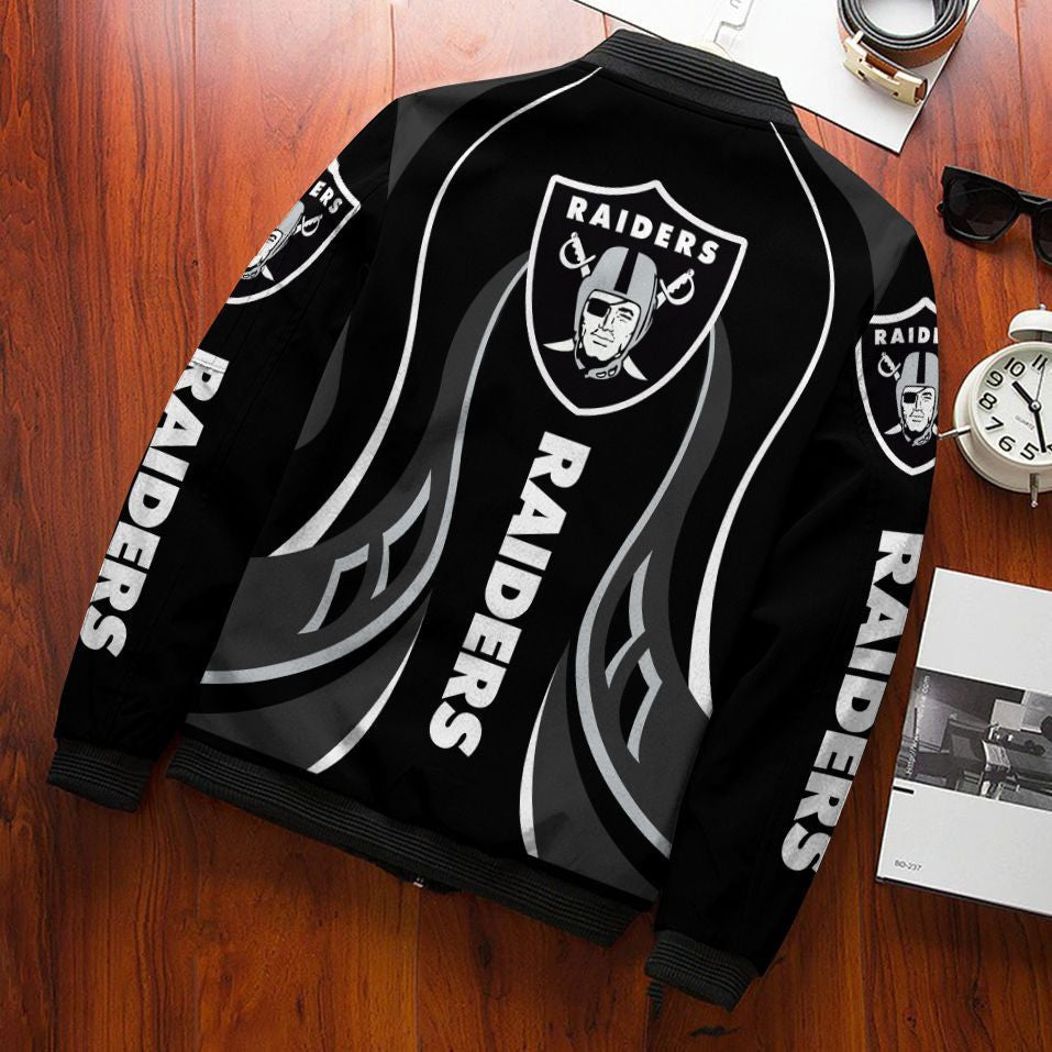 Las Vegas Raiders Bomber Jacket 595