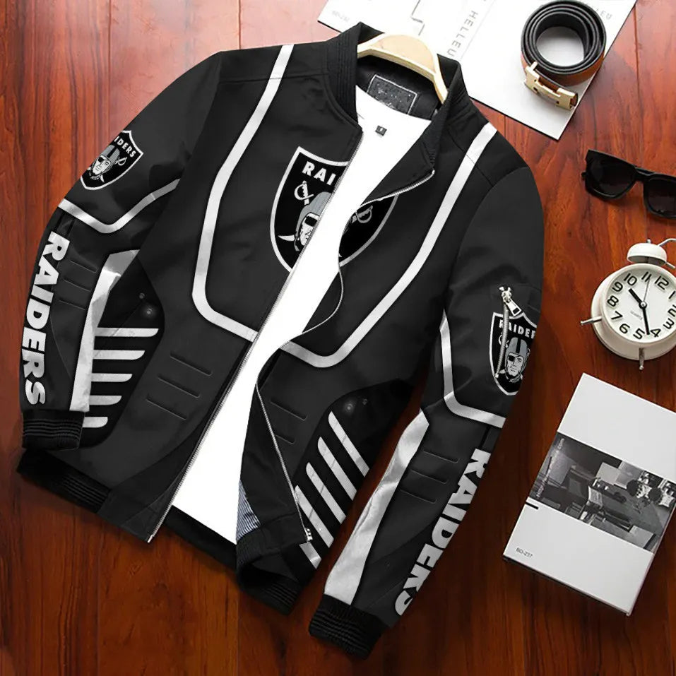 Las Vegas Raiders Bomber Jacket BG175