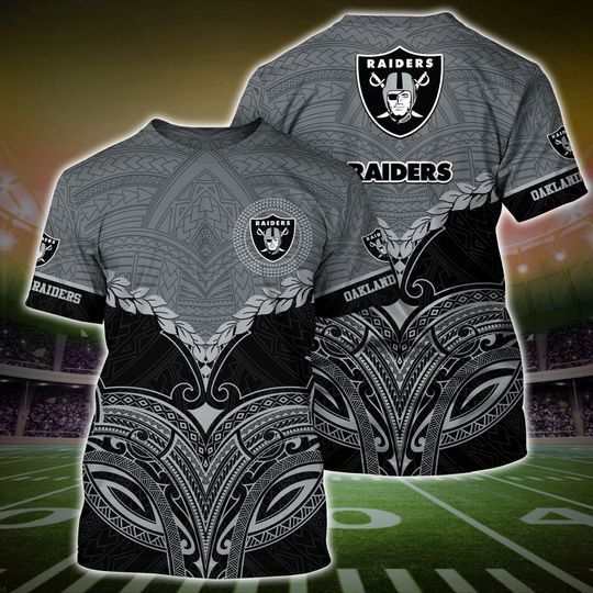 Las Vegas Raiders Button Shirt 066
