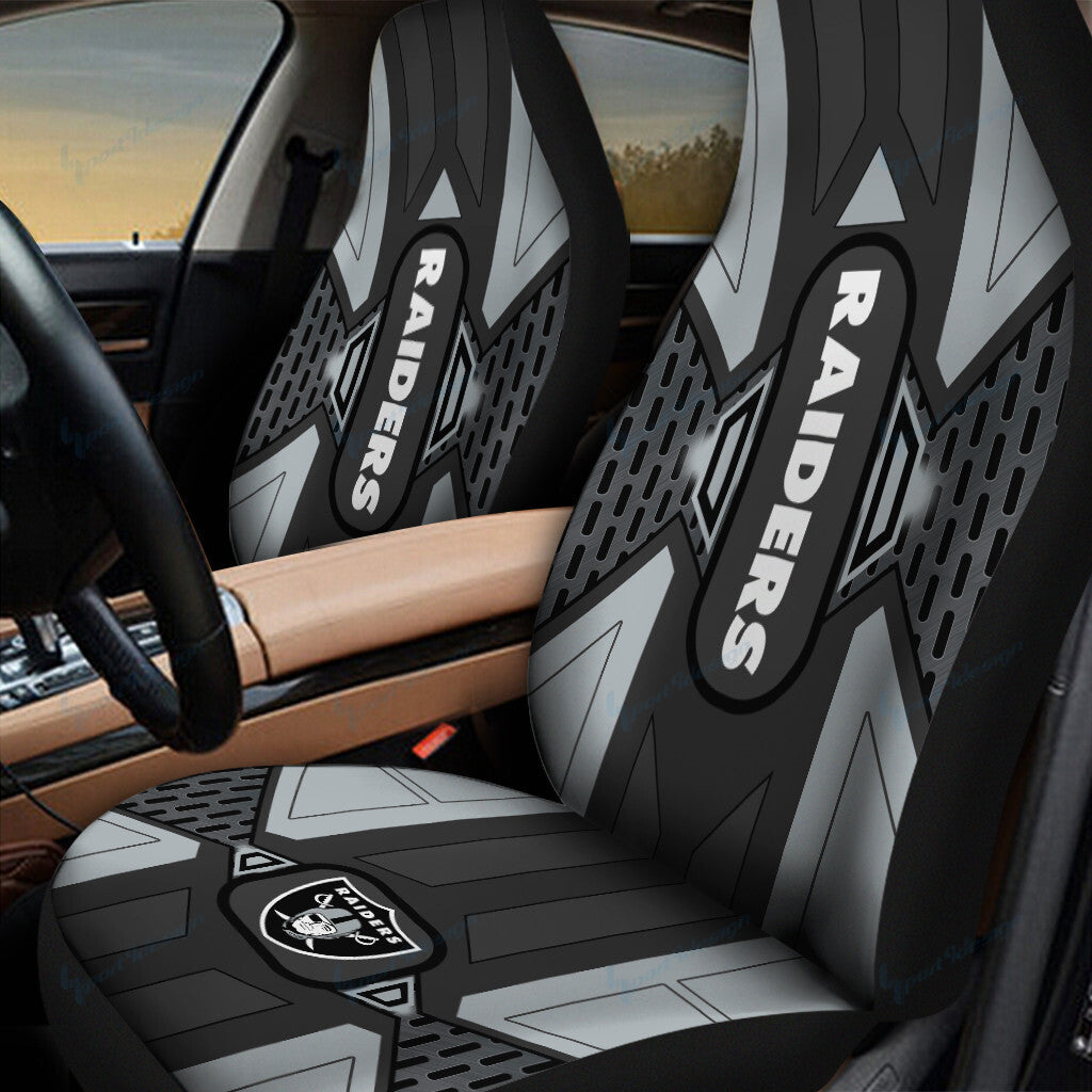 Las Vegas Raiders Car Seat Covers BG23